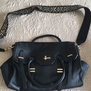 Rebecca Minkoff bag with guitar strap
